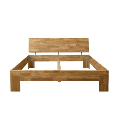NordicStory Oak solid wood bed "Sarah "3