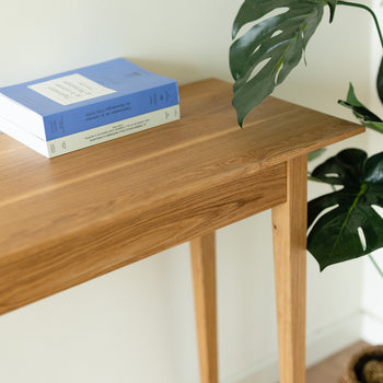 NordicStory Solid oak console table "Toledo 1" 103 x 38 x 77,5 cm.