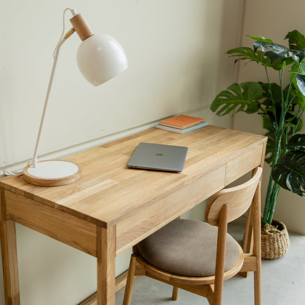 NordicStory Solid oak desk, solid oak dressing table 