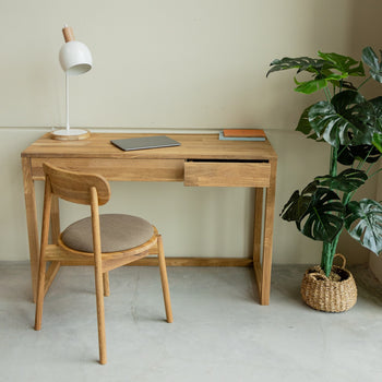 NordicStory Solid oak desk, solid oak dressing table 