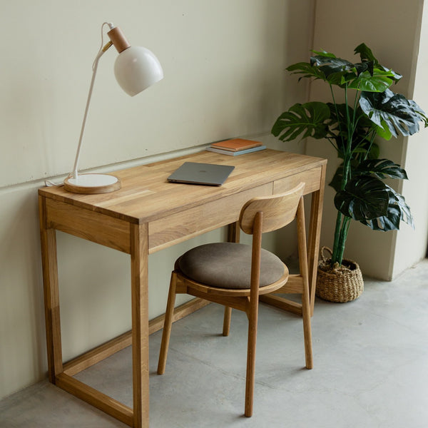 NordicStory Solid oak desk, solid oak dressing table 