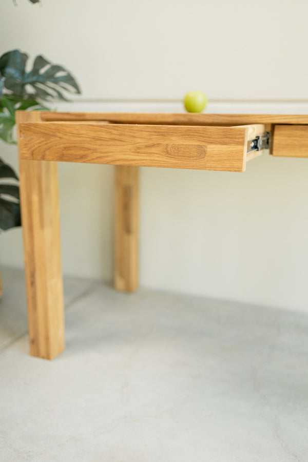 NordicStory Sustainable oak solid wood desk rustic design 