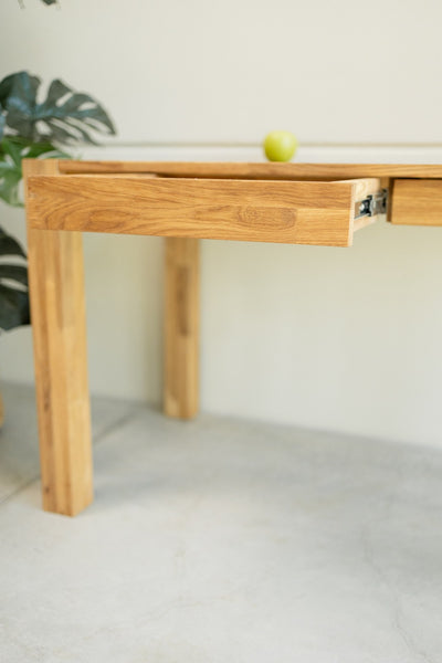 NordicStory Sustainable oak solid wood desk rustic design 