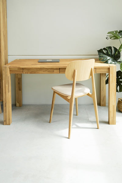  NordicStory Solid oak desk table