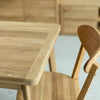 NordicStory Set MINI 2 solid wood table and two ISKU chairs