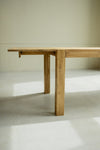 NordicStory Rustic extendable dining table in sustainable solid oak Provance 1