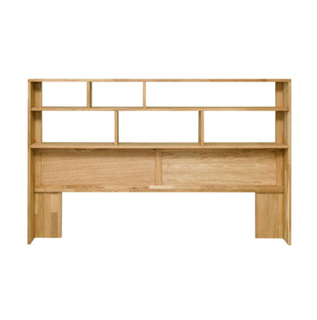 NordicStory Bed with storage in solid oak "Sofia" 8