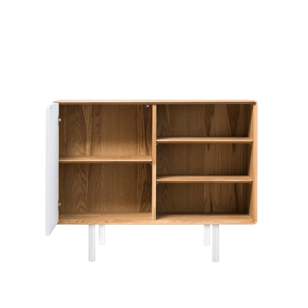 NordicStory Sideboard Chest of drawers in solid oak Tokio 210
