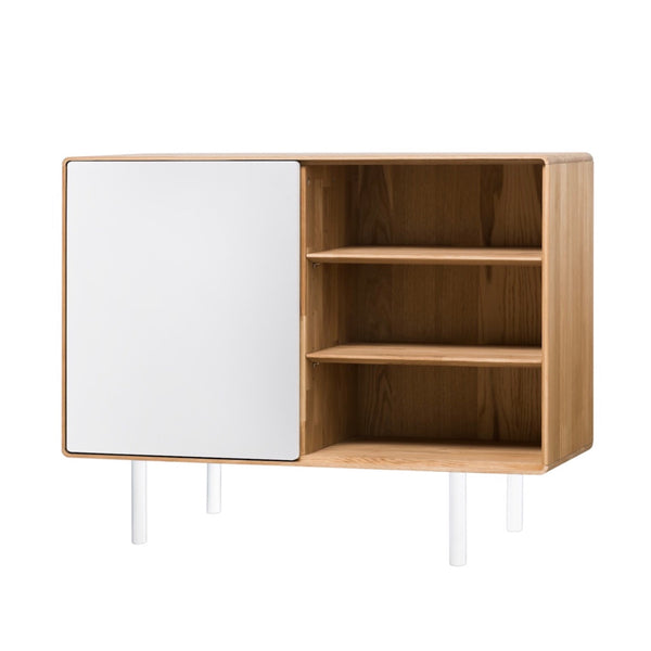 NordicStory Sideboard Chest of drawers in solid oak Tokio 210