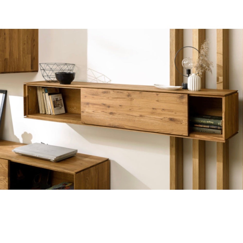 NordicStory Solid oak floating closet