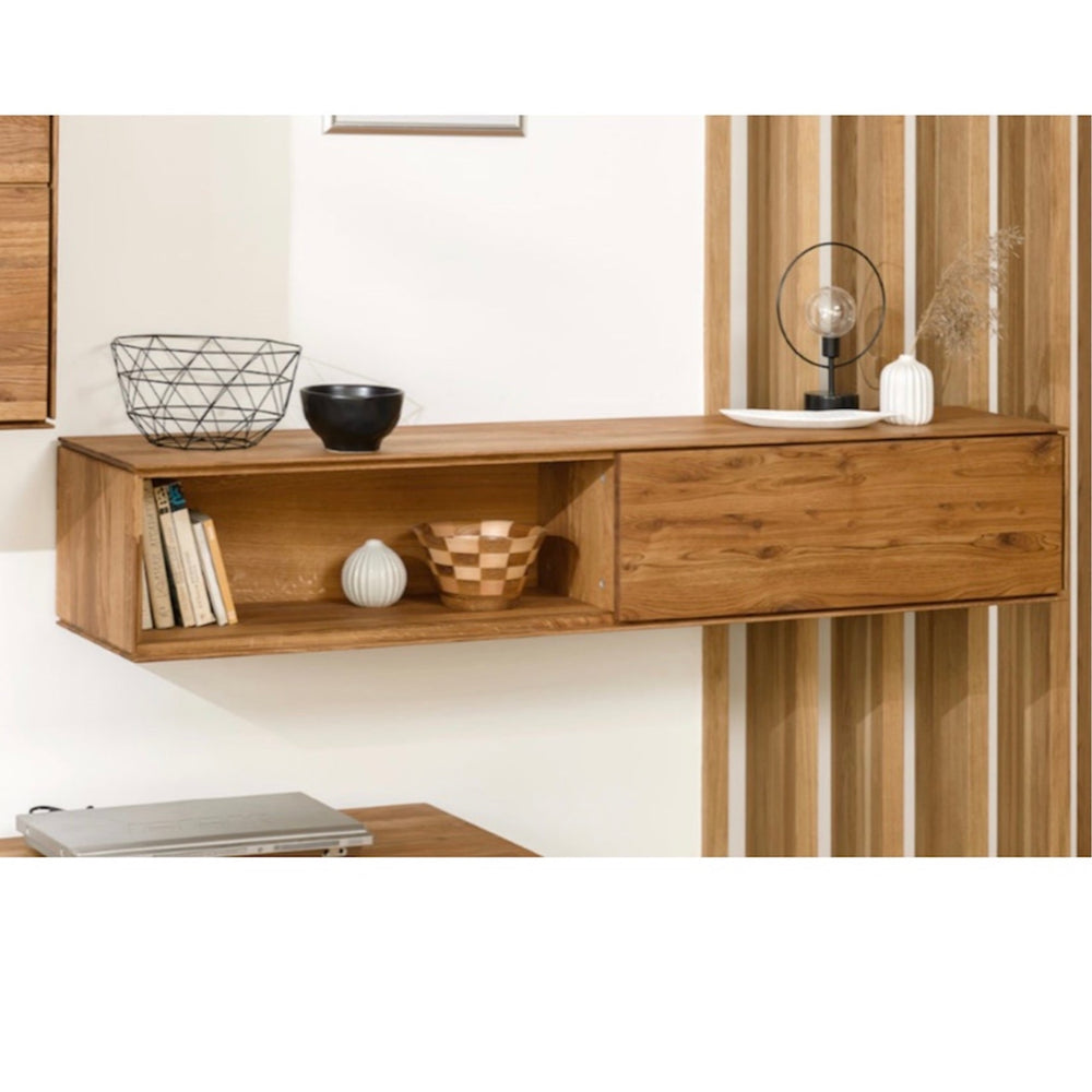 NordicStory Solid oak floating closet