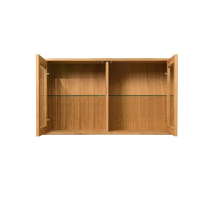 NordicStory Solid oak wall cabinet