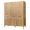 NordicStory Solid wood oak closet 