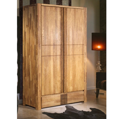 NordicStory Solid oak closet "Valencia" 114,6 x 58 x 195 cm.