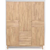 NordicStory Solid oak closet "Escandi" 160 x 56 x 202 cm.
