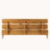 NordicStory Cma solid wood double bed in sustainable oak