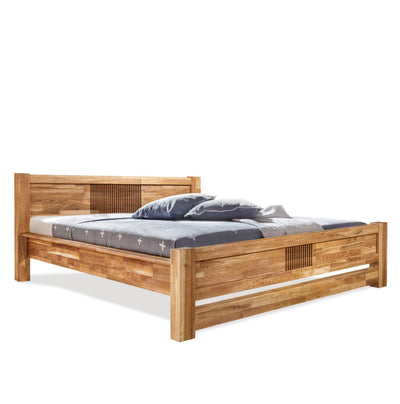 NordicStory Oak solid wood bed "Valencia "2