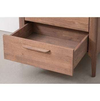 NordicStory Atlanta 1 dresser chest of drawers in solid wood sustainable oak