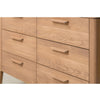 NordicStory Nordic oak solid wood dresser chest of drawers 
