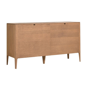NordicStory Sideboard Chest of drawers in solid oak wood modern living room