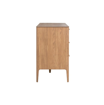 NordicStory Sideboard Scandinavian solid oak chest of drawers 