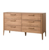 NordicStory Atlanta solid oak dresser chest of drawers 2