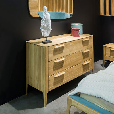 NordicStory Sideboard Chest of drawers in sustainable solid oak wood