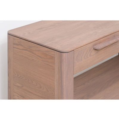NordicStory Solid oak design console table
