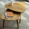 NordicStory Stackable coffee tables in solid sustainable oak wood