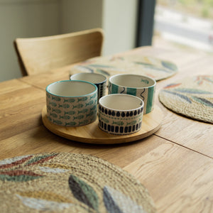  NordicStory Extending dining table in solid sustainable oak wood