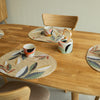 NordicStory Set Escandi solid wood table and 4 chairs Diana