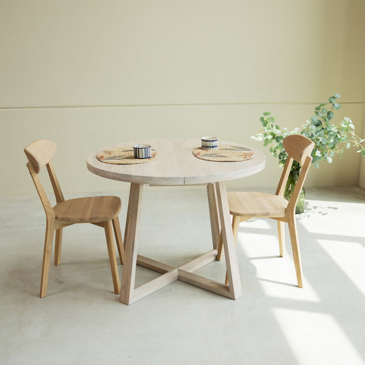 round wooden table