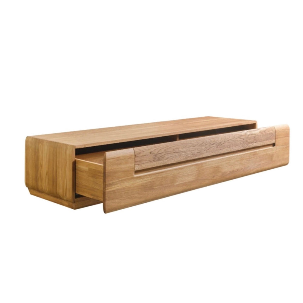  NordicStory TV stand in solid oak wood 