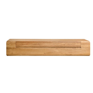  NordicStory Floating TV cabinet in solid oak wood