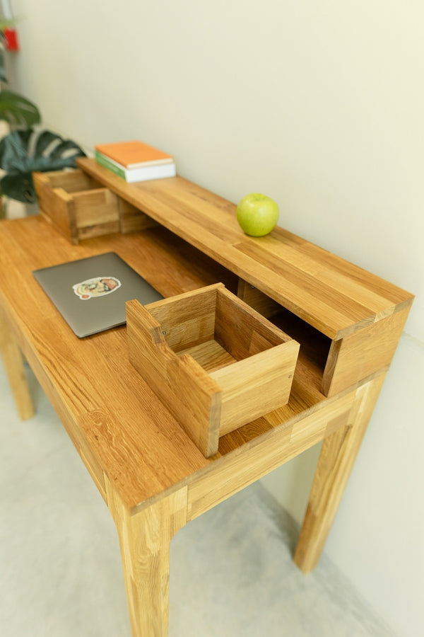 NordicStory Nordic desk table made of sustainable solid oak wood