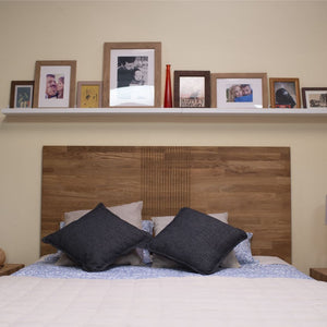  NordicStory Headboard in solid oak wood