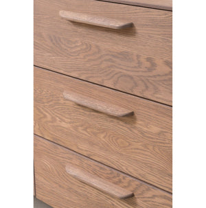NordicStory Sideboard Chest of drawers made of solid oak wood