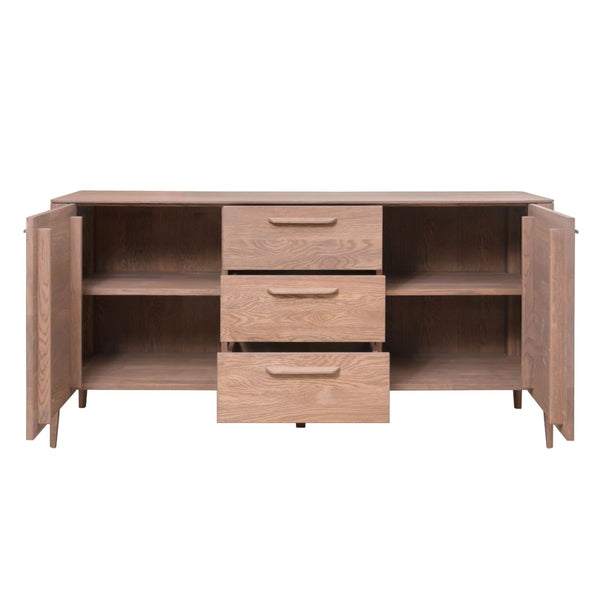 NordicStory Sideboard Chest of drawers made of solid oak wood