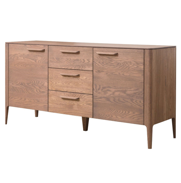 NordicStory Sideboard Chest of drawers made of solid oak wood
