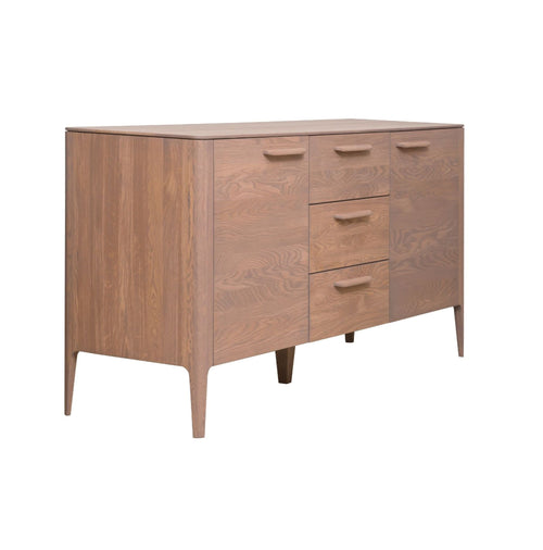 NordicStory Sideboard Chest of drawers made of solid oak wood
