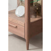 NordicStory Solid oak solid wood display cabinet oiled sustainable oak