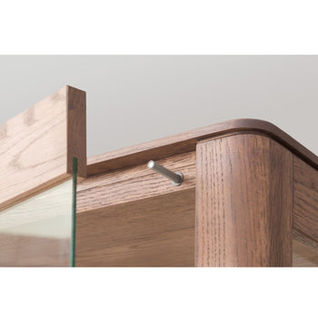 NordicStory Solid oak cabinet Solid oak cabinet living room cabinet 