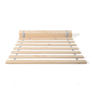 NordicStory Cma solid wood double bed in sustainable oak