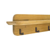 NordicStory "Geneva" solid oak coat rack, 85 x 22.5 x 180 cm.