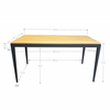 NordicStory MADRID Oak solid wood dining table MADRID Roble.Store