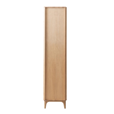 NordicStory Oxford solid oak wood display cabinet 2