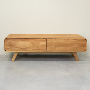 TV cabinet solid oak wood