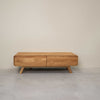 NordicStory Geneva oak solid wood sideboard, 120 x 45 x 36,5 cm.