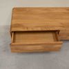 NordicStory Geneva oak solid wood sideboard, 120 x 45 x 36,5 cm.