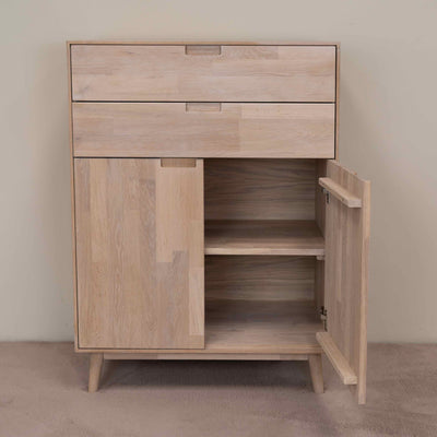NordicStory Sinfonier Chest of drawers in solid oak Escandi 2 Oak.
